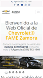 Mobile Screenshot of famezamora.com